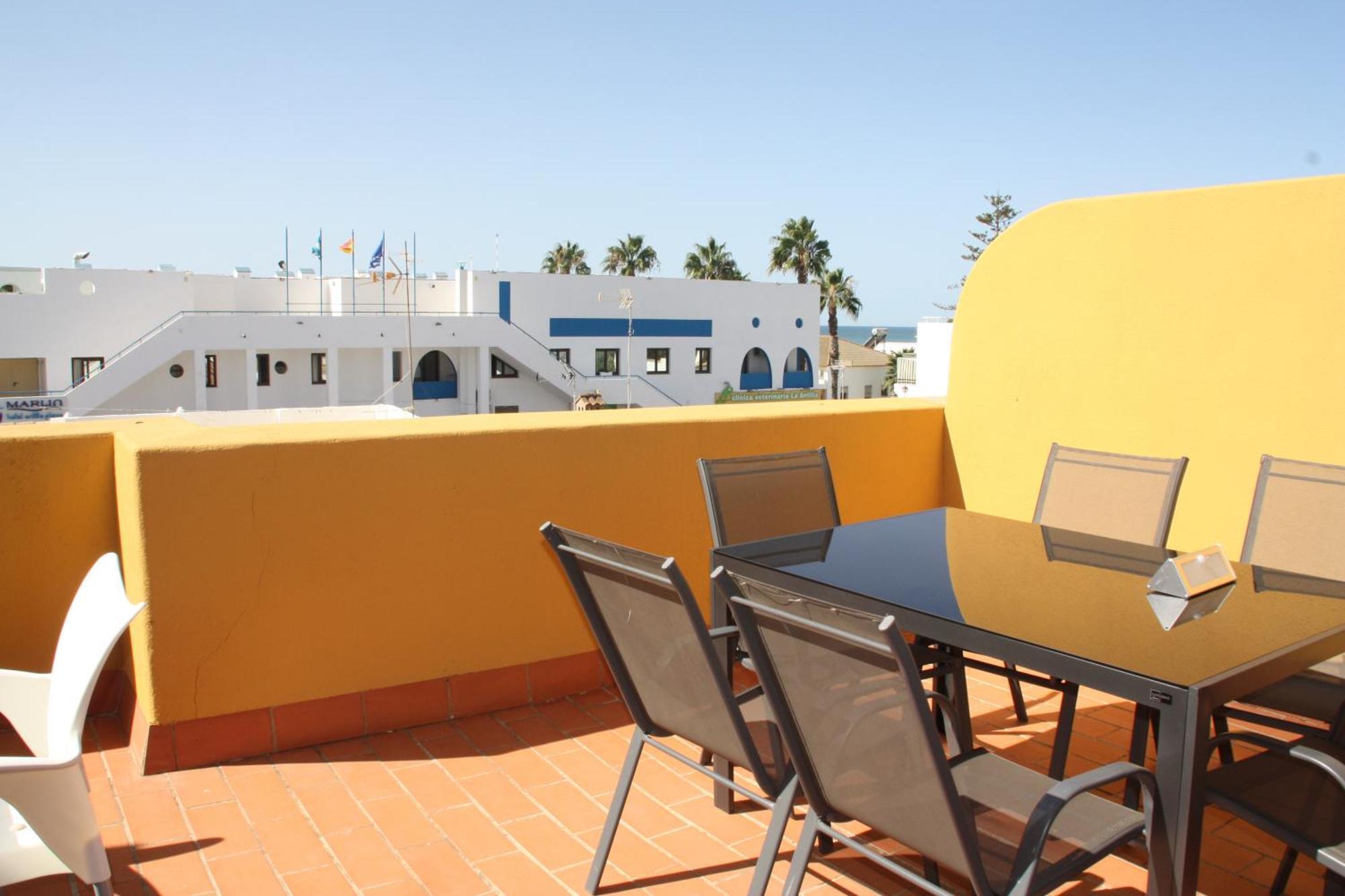 Atico Duplex 2 Linea De Playa En La Antilla Eksteriør bilde