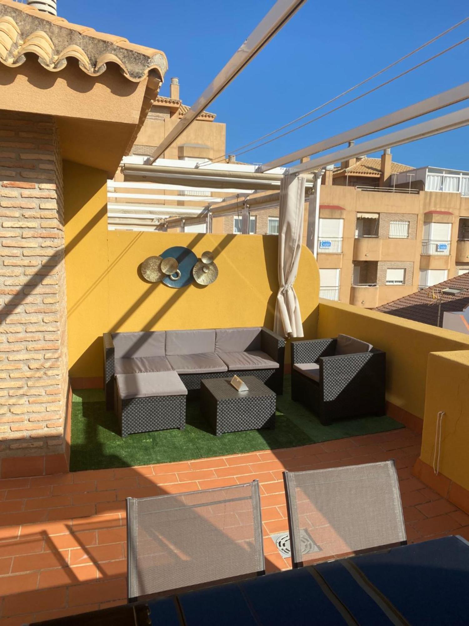Atico Duplex 2 Linea De Playa En La Antilla Eksteriør bilde