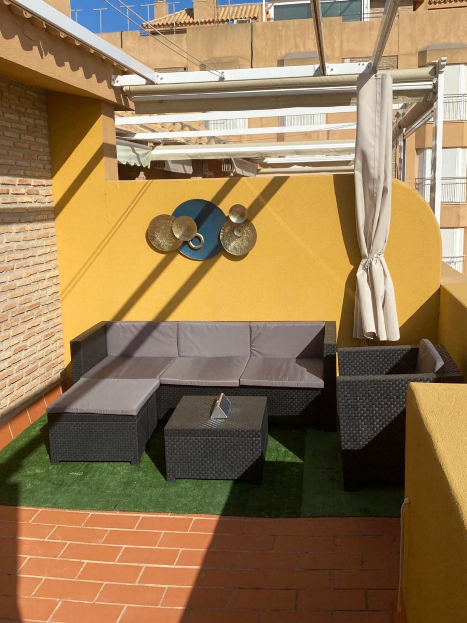 Atico Duplex 2 Linea De Playa En La Antilla Eksteriør bilde